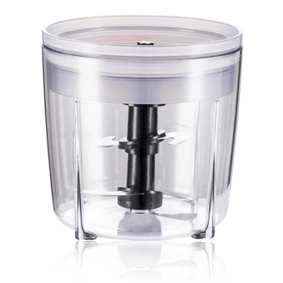 Portable Mixing Cup Electric Soy Milk Juicer Multi-function Cooking Machine Home Meat Grinder(Pink)