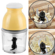 Portable Mixing Cup Electric Soy Milk Juicer Multi-function Cooking Machine Home Meat Grinder(Beige) - Electric juicers by PMC TechLife | Online Shopping South Africa | PMC TechLife