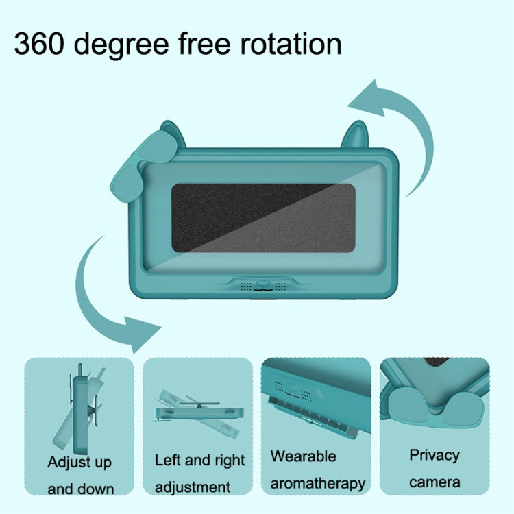 Bathroom Water-resistant Mobile Phone Holder Bathing Watch TV Removable Touch Screen Phone Case(Green)