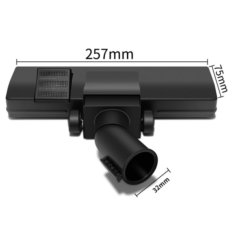 32mm Vacuum Cleaner Accessories Floor Brush For Midea (Black)