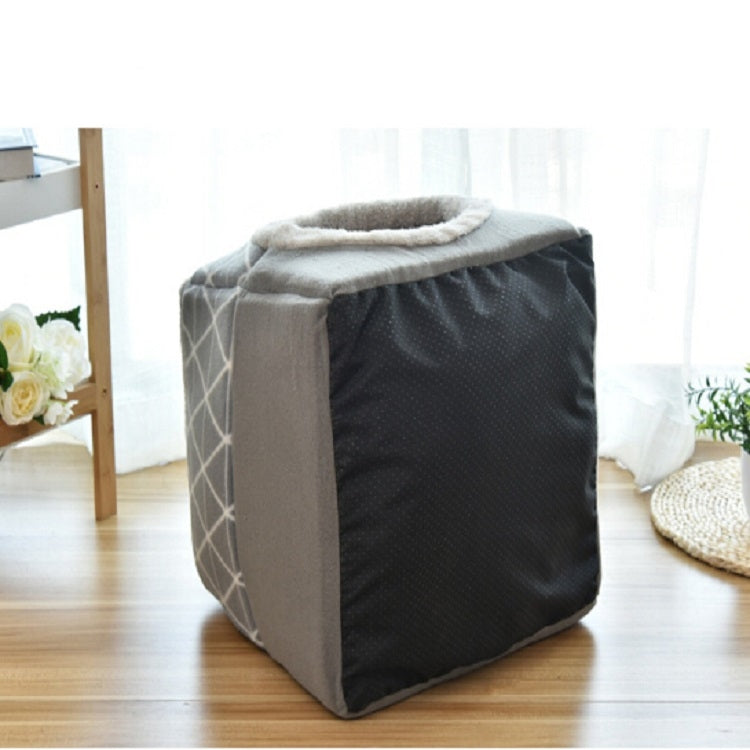 Cat Nest Capsule Four Seasons Universal Closed Cat Bed, Size:XL(Gray)