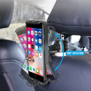 Universal Adjustable Car Tablet Stand Holder Car Seat Back Bracket For 4-11 Inch Tablet(Black)
