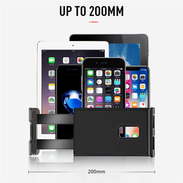 Universal Adjustable Car Tablet Stand Holder Car Seat Back Bracket For 4-11 Inch Tablet(Black)