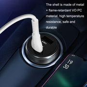 QIAKEY GX506L Dual USB Fast Charge Car Charger(Red)