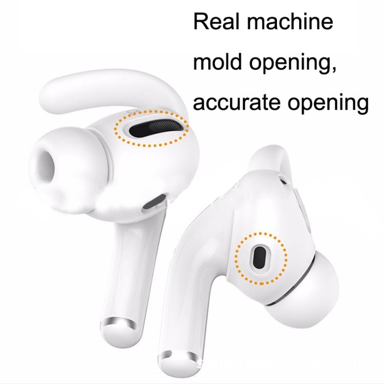 30PCS Ultra-thin Earphone Ear Caps For Apple Airpods Pro(Pink)
