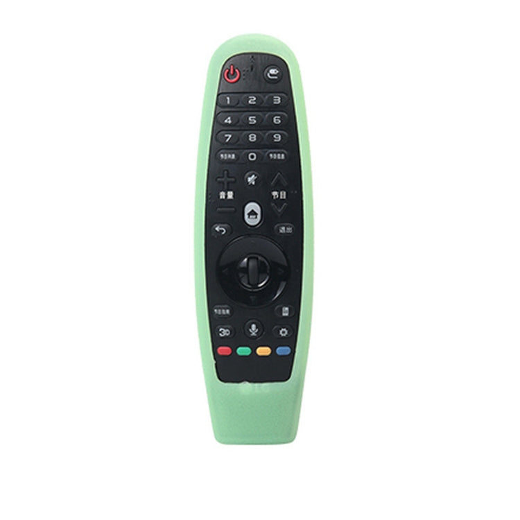 Suitable for LG Smart TV Remote Control Protective Case AN-MR600 AN-MR650a Dynamic Remote Control Silicone Case(Fluorescent Green)