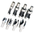 8 In 1 Carbon Steel Corkscrew Woodworking Hole Punch - free shipping - PMC TechLife - Order now!