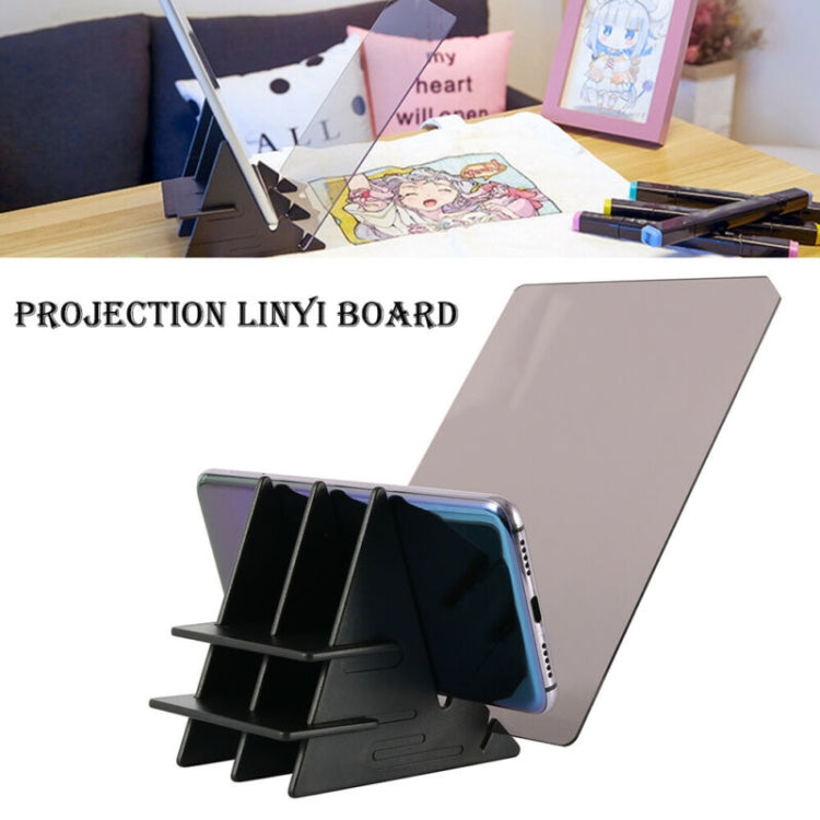 Optical Tracing Board Copy Artifact Panel Anime Craft Painting Art Drawing Sketching Pad(Black)