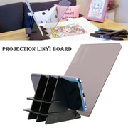Optical Tracing Board Copy Artifact Panel Anime Craft Painting Art Drawing Sketching Pad(Black)