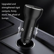 QIAKEY QK505 Dual Ports Fast Charge Car Charger(Red)