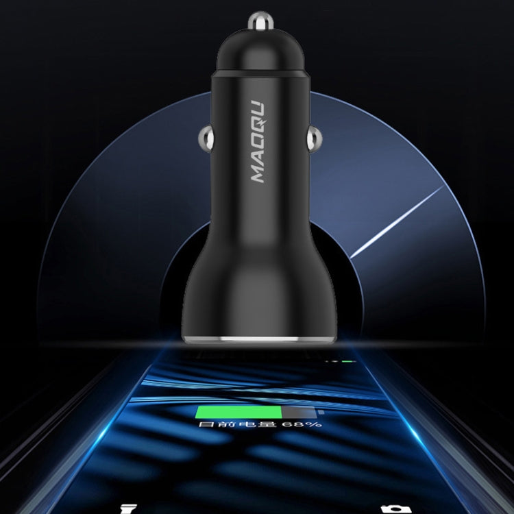 QIAKEY QK739 Dual Ports Fast Charge Car Charger(Red)