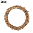 2 PCS Tree Vine Christmas Wreath DIY Rattan Garden Decoration Rattan Window Decoration, Size:20CM - free shipping - PMC TechLife - Order now!