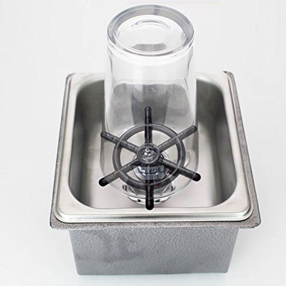 NB-1990 Stainless Steel Embedded Automatic Beer Glass Steaming Pitcher Rinser Cup Washer