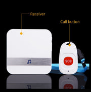 CACAZI C1 Smart Home Wireless Remote Control Doorbell, Style:US Plug
