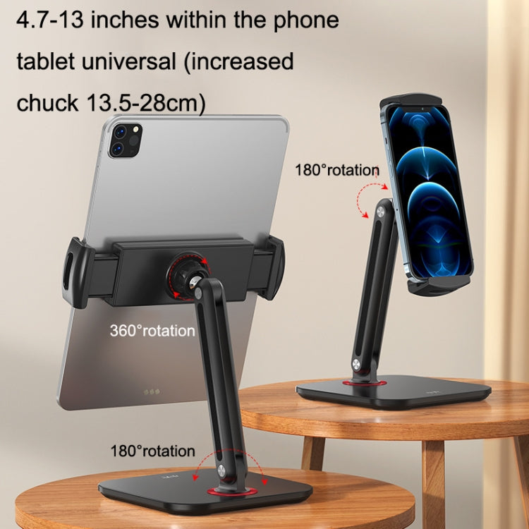 SSKY X28 Desktop Phone Tablet Stand Folding Bed Head Online Classes Convenient Support(Black)