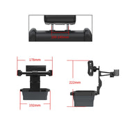 CHZ-12 Car Rear Pillow Telescopic Bracket Car Seat Phone Holder(Red)