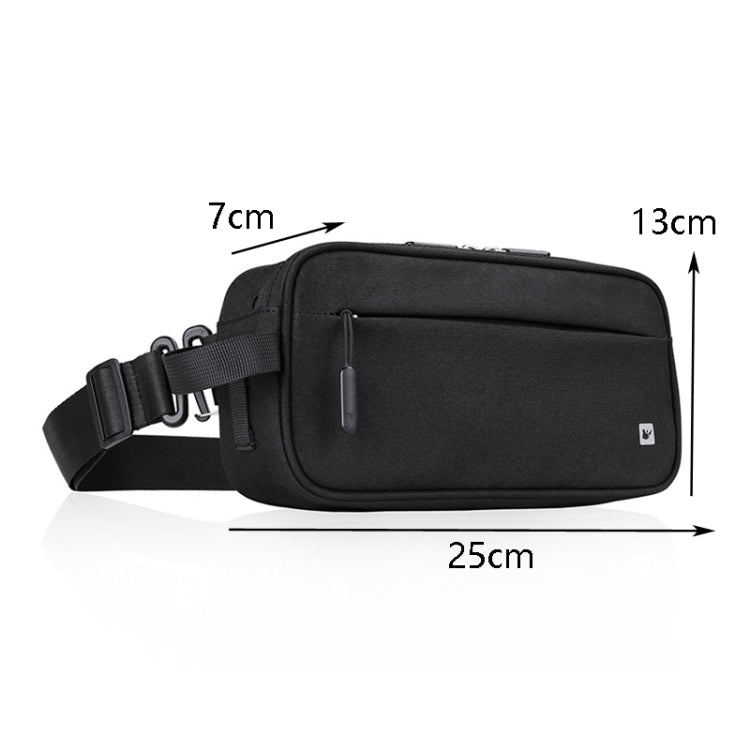 Rhinowalk X21921 2.5L Bicycle Front Hanging Bag(Full Black)