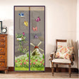 Magic Curtain Magnetic Snap Fly Bug Insect Mosquito Screen Net For Bedroom kitchen, Size:90x210cm(Coffee) - Curtain Decorative Accessories by PMC TechLife | Online Shopping South Africa | PMC TechLife | Buy Now Pay Later Mobicred