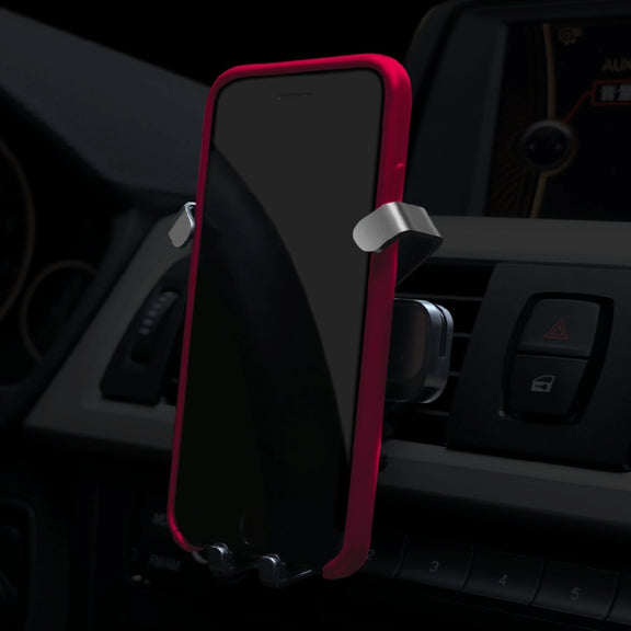 Car Air Conditioning Air Outlet Mobile Phone Holder(Gray Upgrade Pro Metal)
