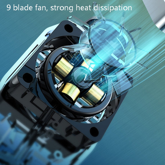 H15 Mobile Phone Radiator Semiconductor Rapid Cooling Portable Peripheral Cooling Mobile Phone Radiator Plug-in Models(Silver)