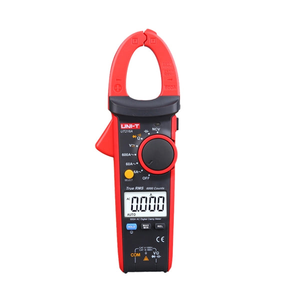 UNI-T UT216A 600A Digital Clamp Meter AC DC Voltage Detector