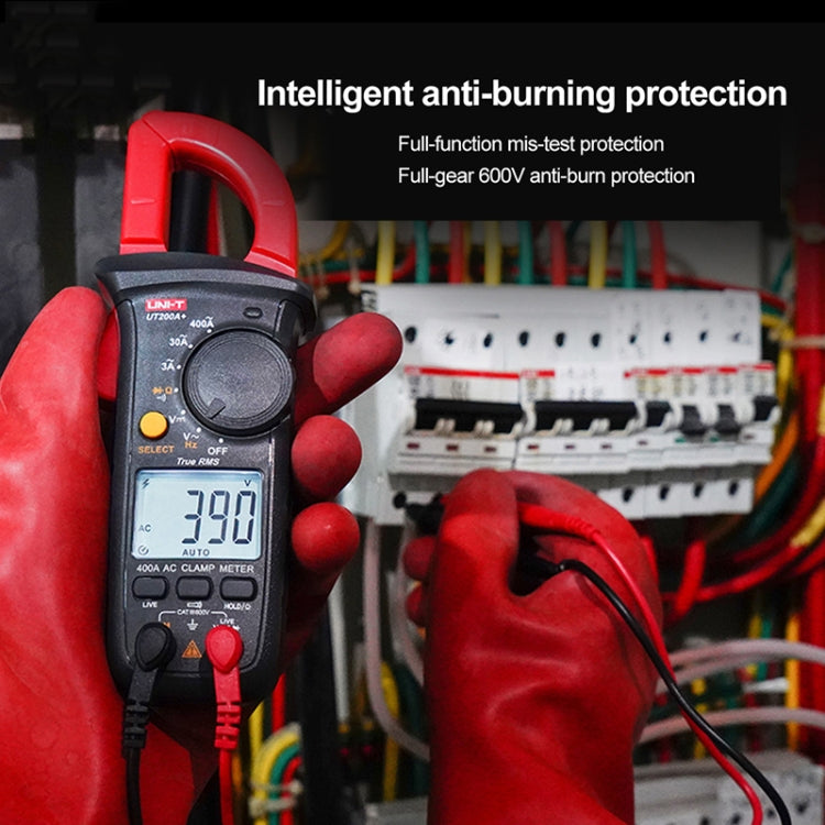 UNI-T  UT200B+ 600A  Digital Clamp Multimeter AC/DC Voltage Detector Frequency Resistance Tester