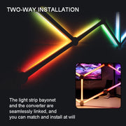 JSK-P22 Smart RGB Mosaic Light Rhythm Light Support Amazon Alexa / Google Assistant /DuerOS UK Plug(White)