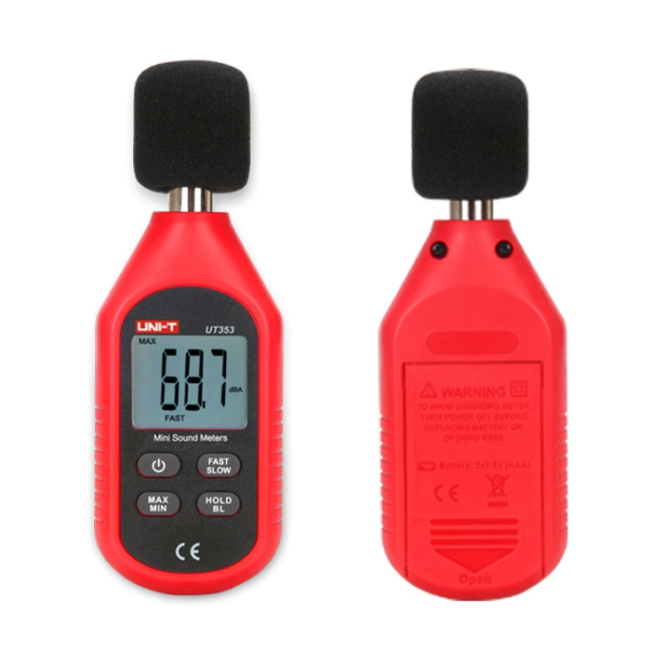 UNI-T UT353  30~130dB Noise Measuring Instrument Audio Sound Level Meter