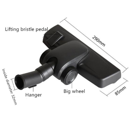 Vacuum Cleaner Accessories Carpet Floor Dual Use Brush Head(Inner Diameter 32mm)