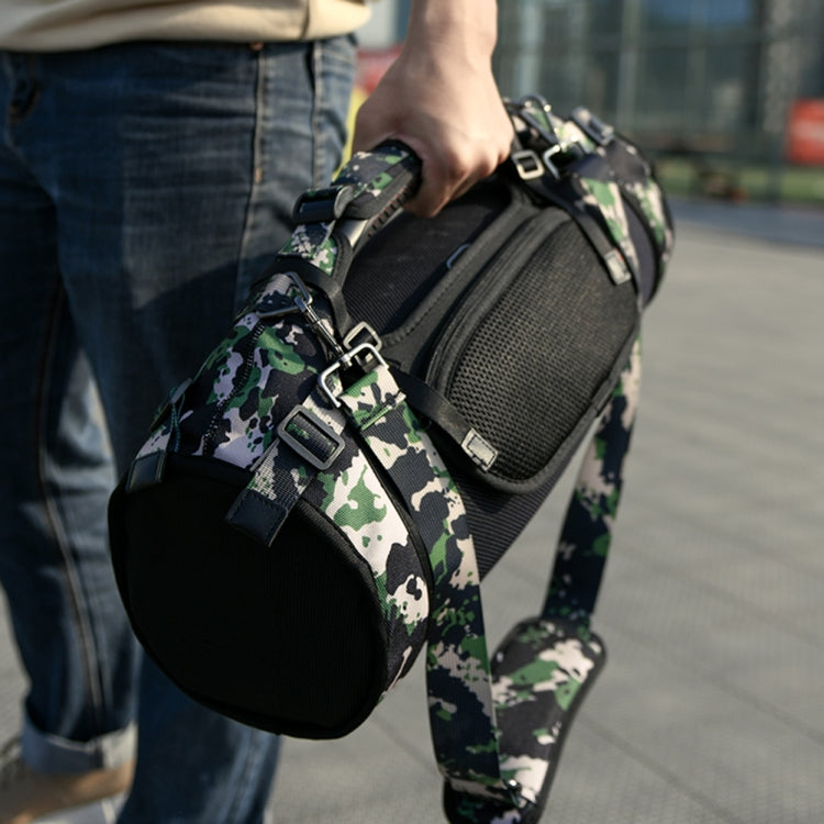 For JBL Boombox Bluetooth Speaker Single-Shoulder Strap Storage Bag With Phone Bag(Camouflage)