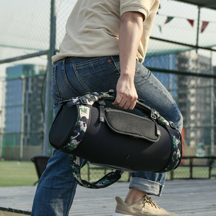 For JBL Boombox Bluetooth Speaker Single-Shoulder Strap Storage Bag Without Phone Bag(Camouflage)