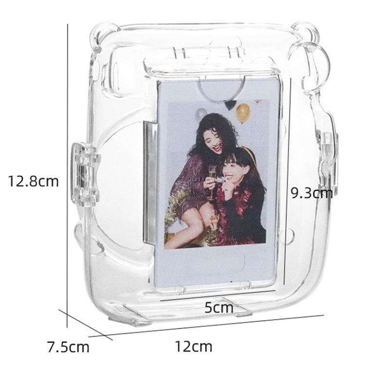 For Fujifilm Instax Mini 11  5sets Storage Case + Shoulder Strap + Sticker 3 In 1 Set(Set 5)