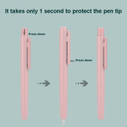 Automatic Retractable Stylus Pen Case For Apple Pencil 2(Pink)