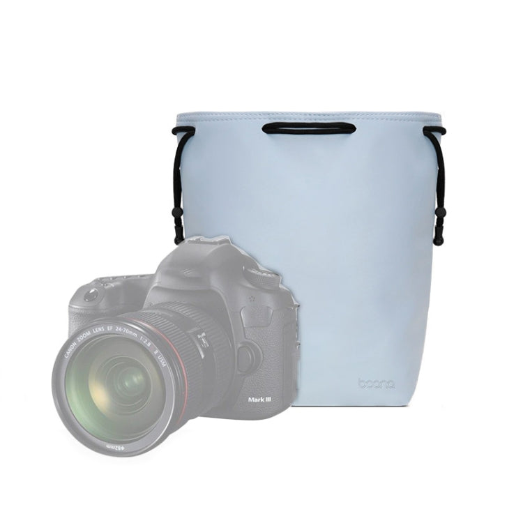 Baona Camera Bag Lens Drawstring Pouch, Size: Large(Blue)