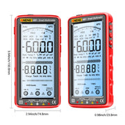 ANENG 681 LCD Digital Display Screen Smart Automatic Range Rechargeable Multimeter(Black)