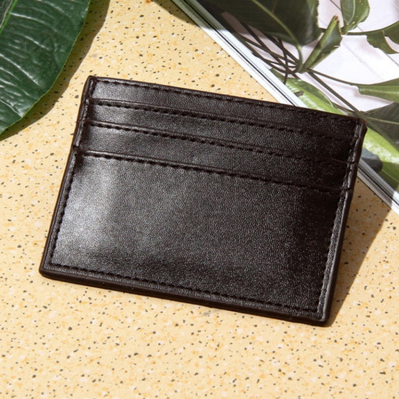 Men Card Holder Driver License Holster Multi Card Bank Card Holder(Dark Brown)