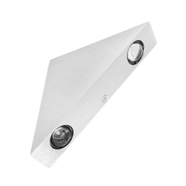 9W LED Triangle Wall Light Interior Corridor Aisle Lights(Purple Light)