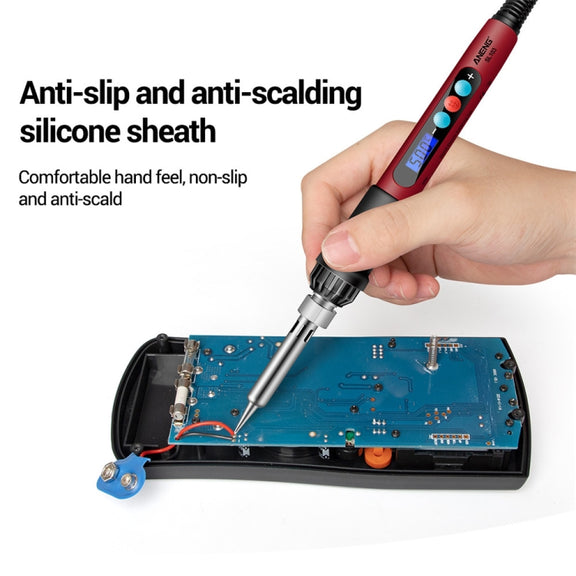 ANENG 60W Adjustable Temperature Electric Soldering Iron Welding Tool, US Plug(SL103)