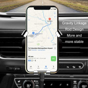 650 Vehicle-mounted Mobile Phone Gravity Bracket Air Outlet Navigation Holder, Color:Black