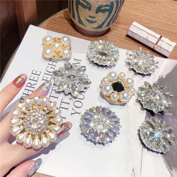 2 PCS Lazy Man Live Shooting Mobile Phone Rotating Ring Buckle Holder, Style:Square
