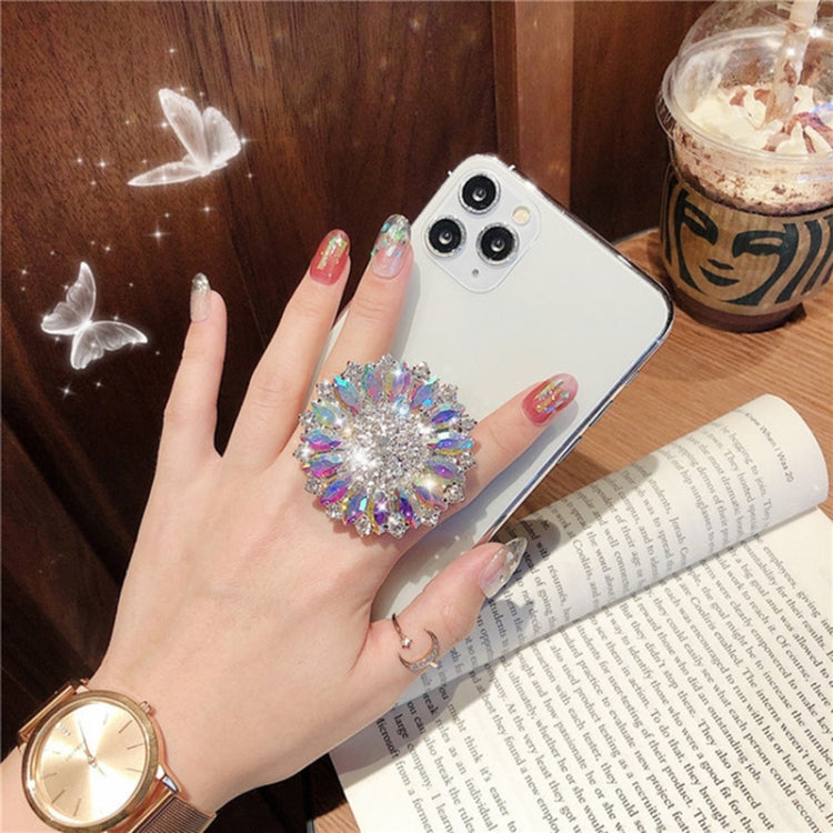 2 PCS Lazy Man Live Shooting Mobile Phone Rotating Ring Buckle Holder, Style:Square