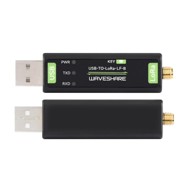 2pcs Waveshare 24516  USB To LoRa Data Transfer Module Based On SX1262 HF Version Using XTAL Crystal Oscillator