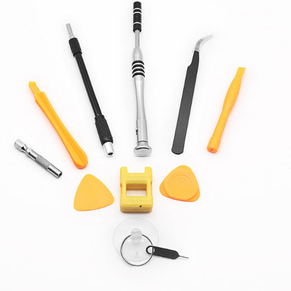 110 in 1 Watch Mobile Phone Disassembly Maintenance Tool Multi-function Chrome Vanadium Steel Screwdriver Set(Yellow)
