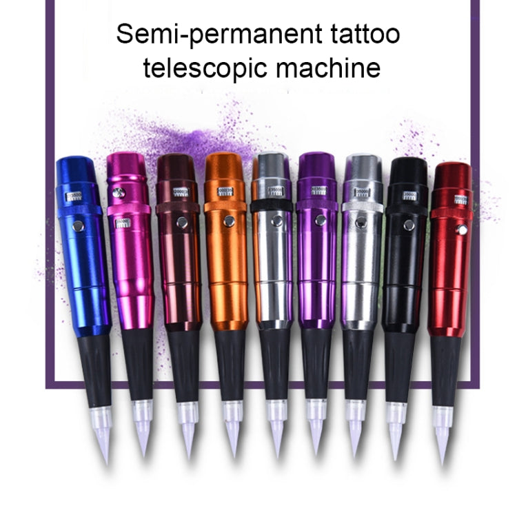 Semi-Permanent Tattoo Pen Apprentice Bleaching Lip Tattoo Eyebrow Instrument(Brown)