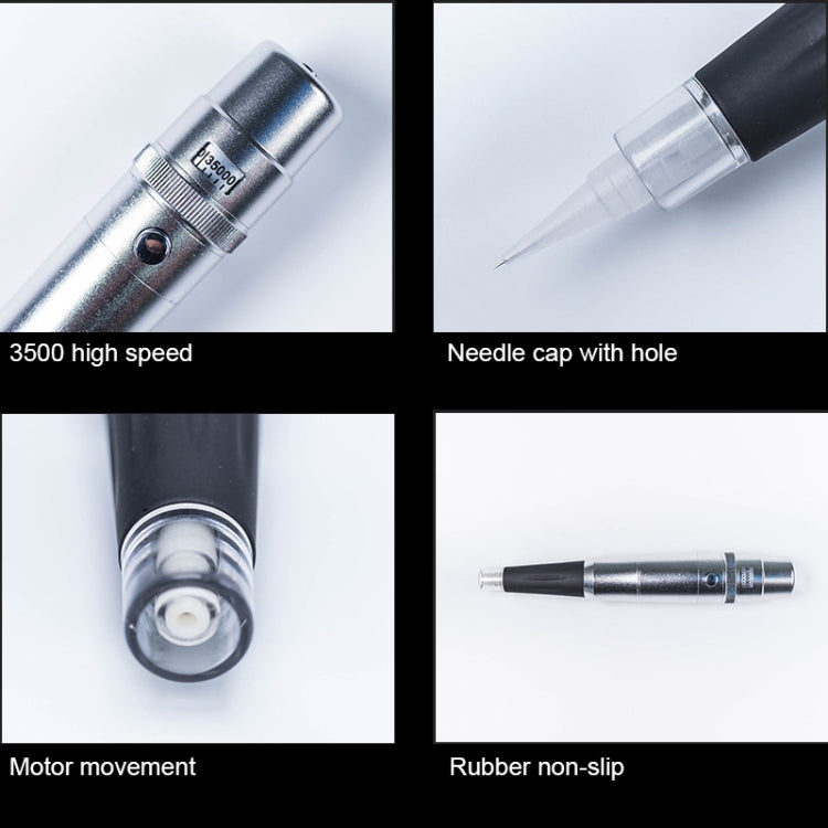 Semi-Permanent Tattoo Pen Apprentice Bleaching Lip Tattoo Eyebrow Instrument(Brown)