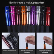Semi-Permanent Tattoo Pen Apprentice Bleaching Lip Tattoo Eyebrow Instrument(Purple)
