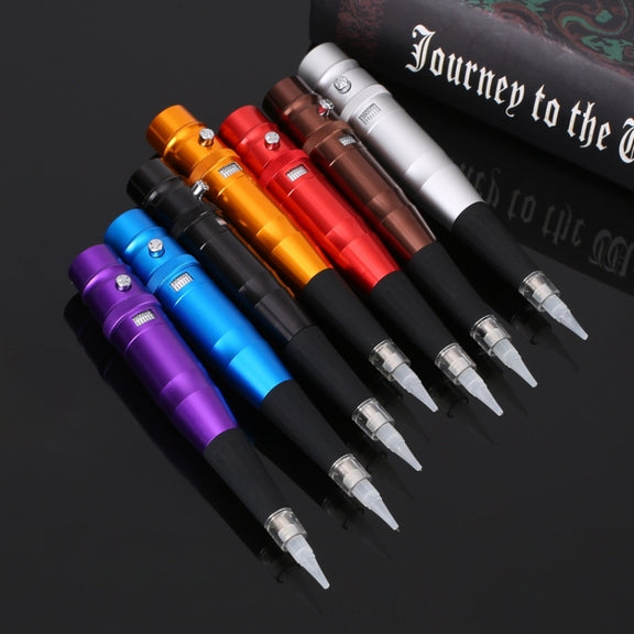 Semi-Permanent Tattoo Pen Apprentice Bleaching Lip Tattoo Eyebrow Instrument(Purple)