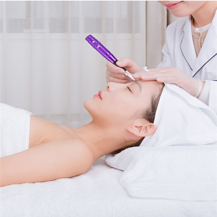 Semi-Permanent Tattoo Pen Apprentice Bleaching Lip Tattoo Eyebrow Instrument(Silver)