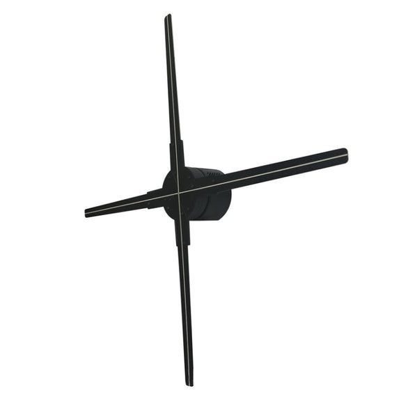 56CM KY-4 WIFI Holographic 3D Fan Shape LED Advertising Machine, Resolution: 1024 x 638 Pixels, Plug Type:US Plug