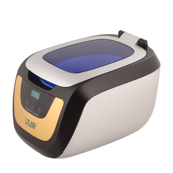 Jie Kang CE-5700A Ultrasonic Cleaner Household Jewelry Denture Glasses Cleaner(EU Plug)